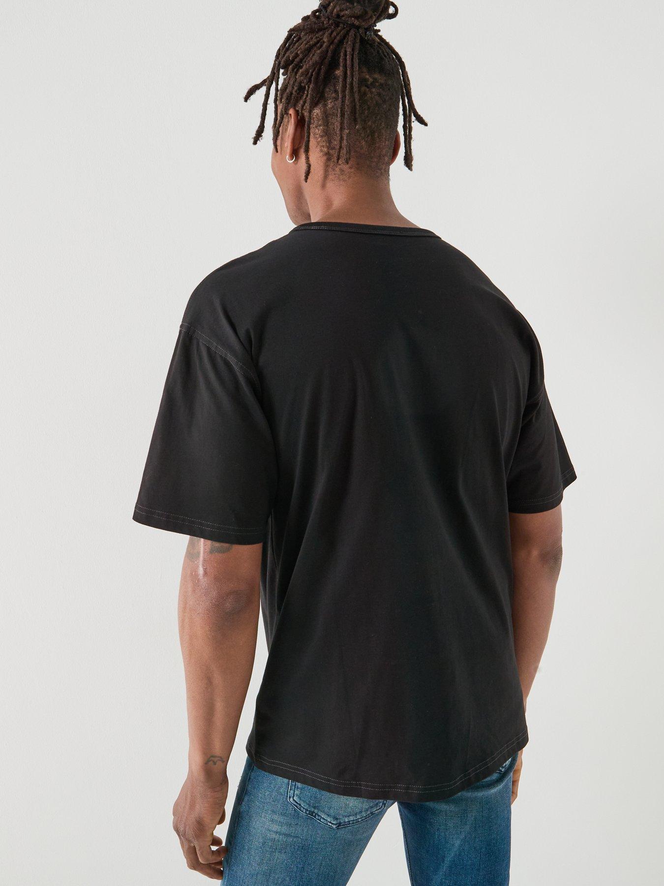 diesel-relaxed-t-shirt-blackstillFront