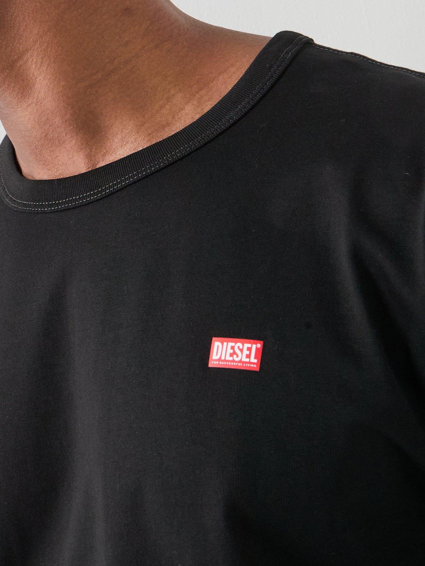 Image 4 of 4 of Diesel Diesel Relaxed T-shirt - Black