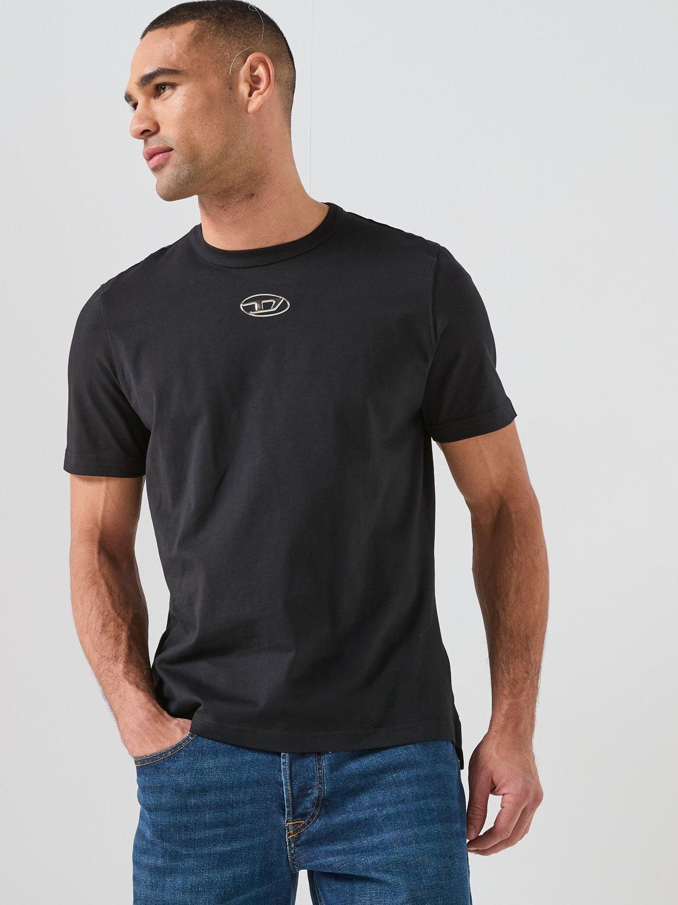 diesel-silver-d-oval-relaxed-t-shirt-blackfront