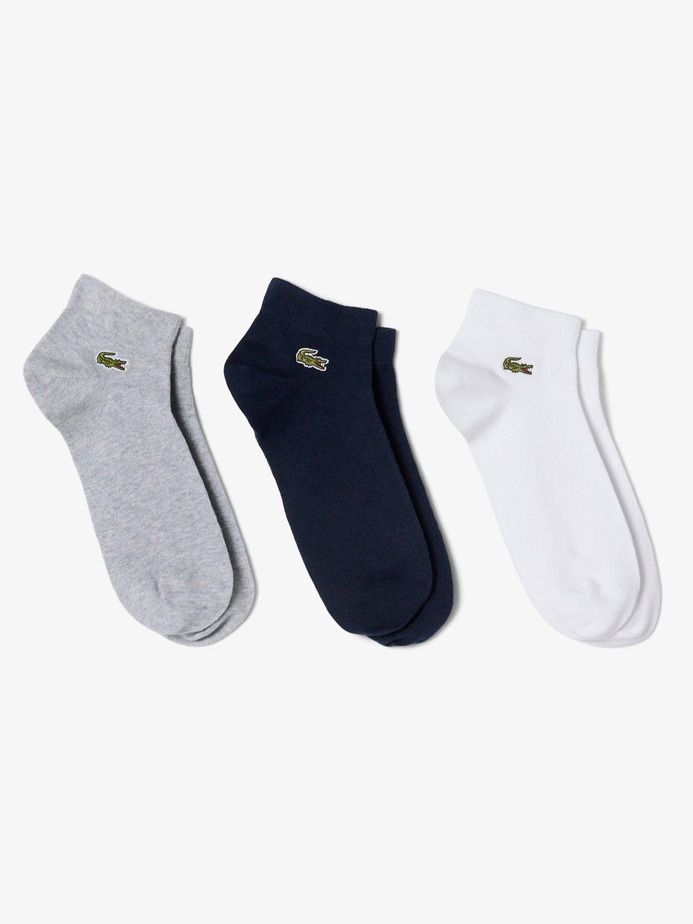 Image 1 of 3 of Lacoste Lacoste 3-pack Ankle Socks - Multi