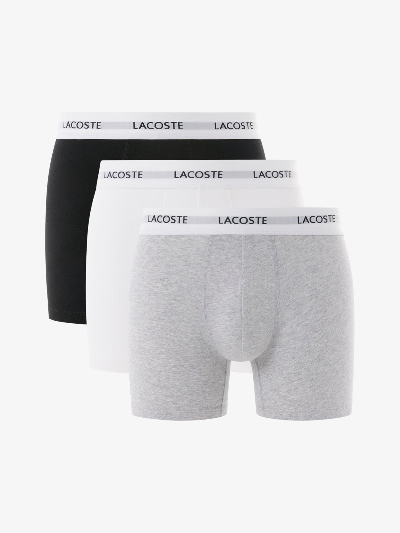 Lacoste 3 Pack Cotton Boxers - Multi