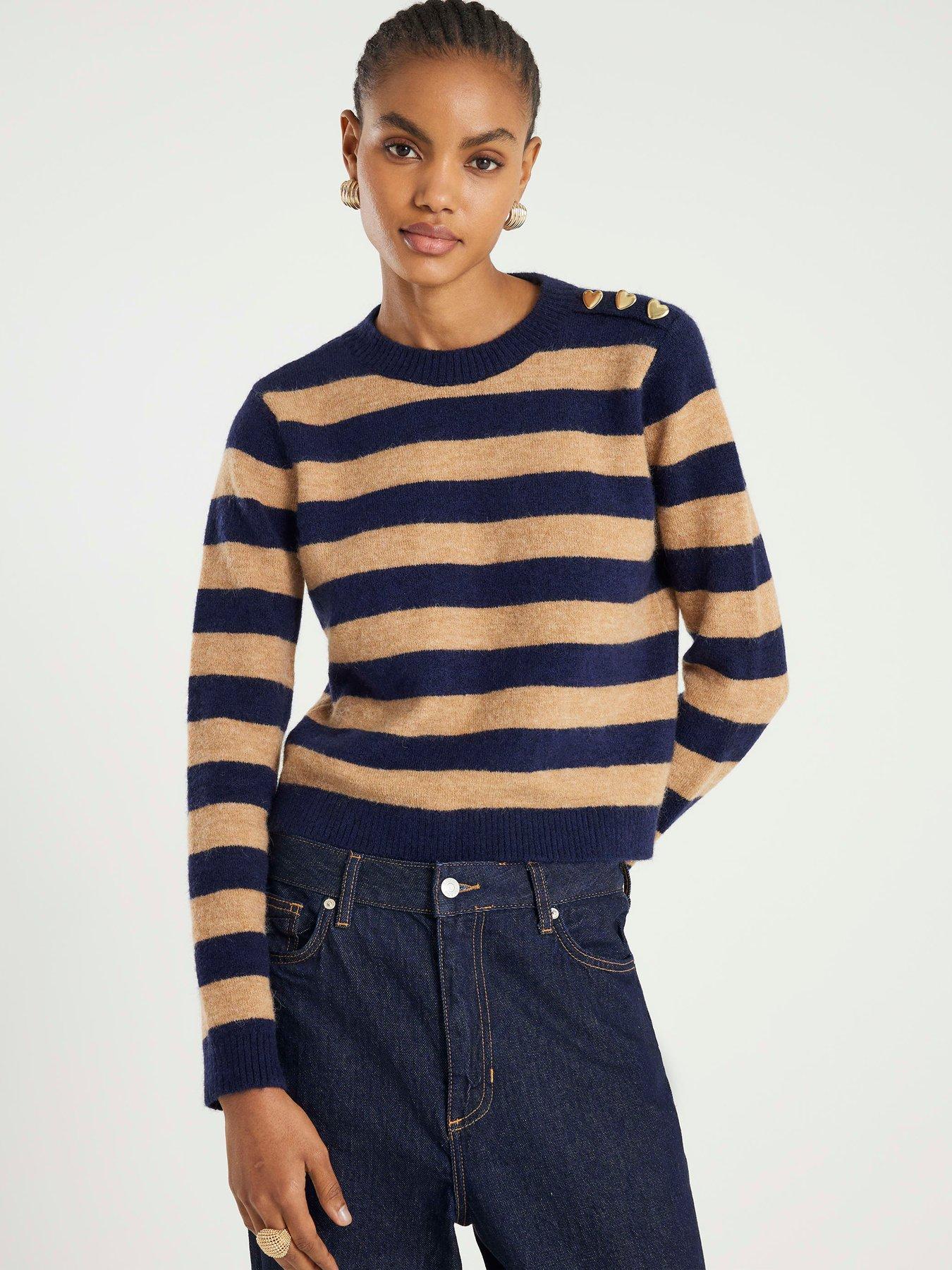 river-island-stripe-heart-button-jumper-navy