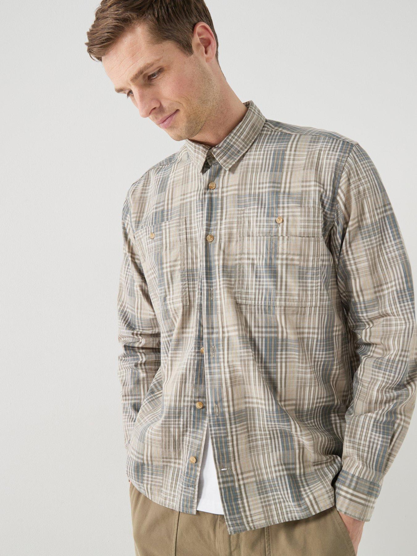 barbour-maxwell-checked-patch-relaxed-fit-shirt-khaki