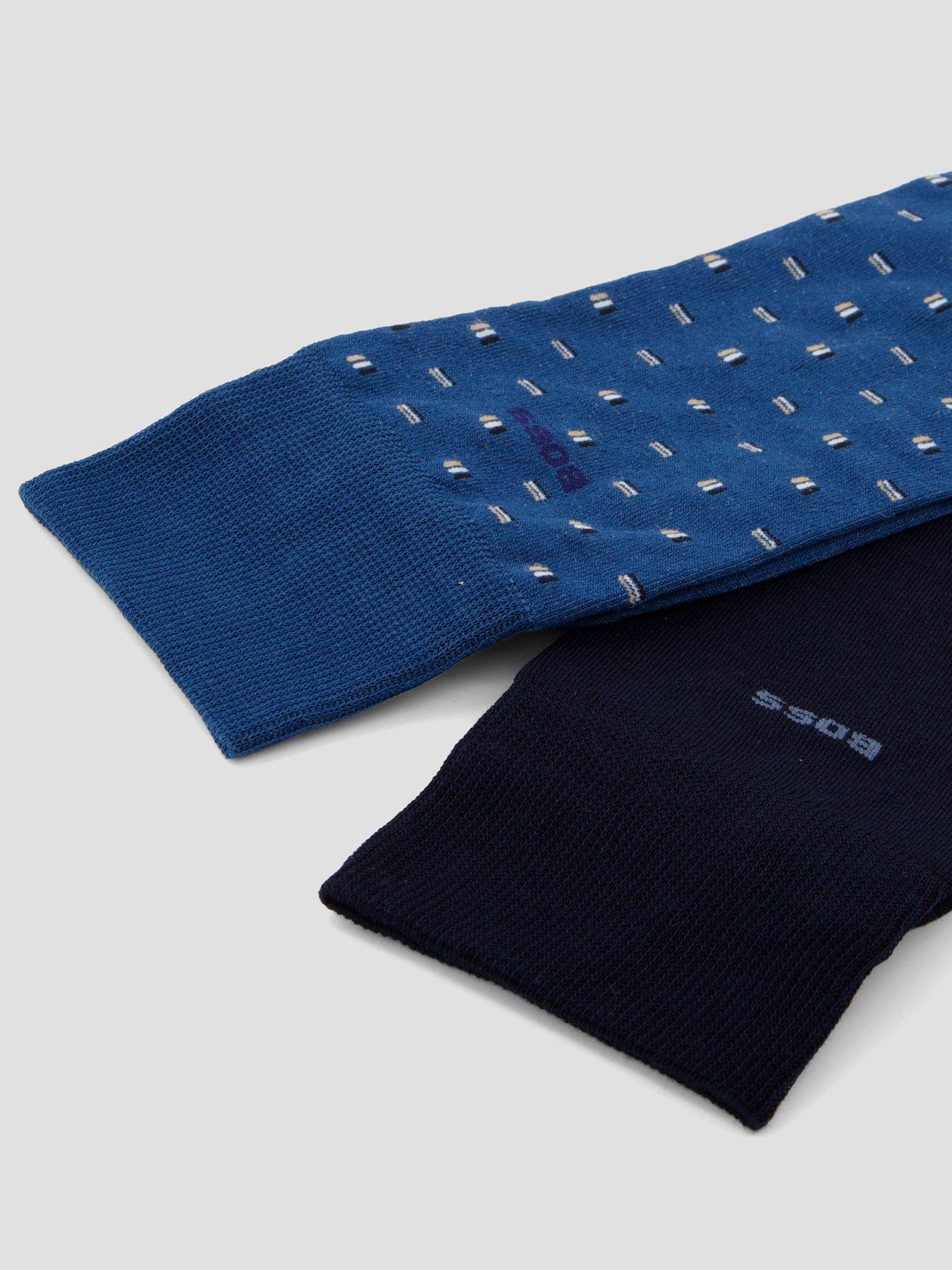 boss-bodywear-mini-corp-pattern-2-pack-mercerised-crew-socks-blueback