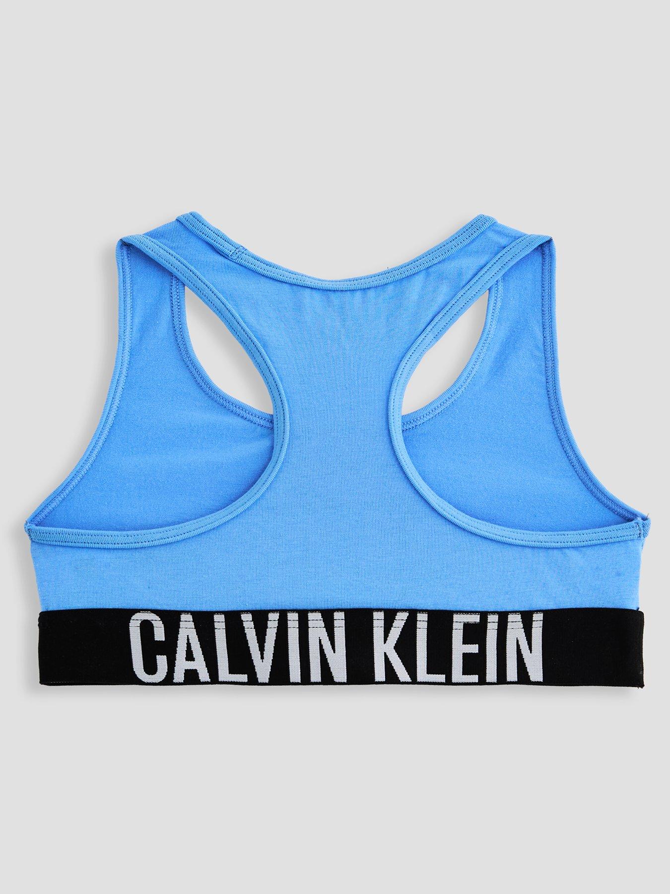 Image 2 of 2 of Calvin Klein Girls 3 Pack Intense Power Bralette - Multi