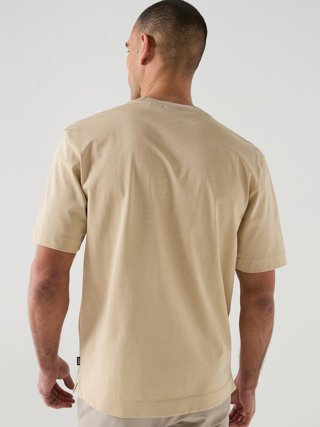 boss-c-tames-98-bb-logo-t-shirt-beigestillFront