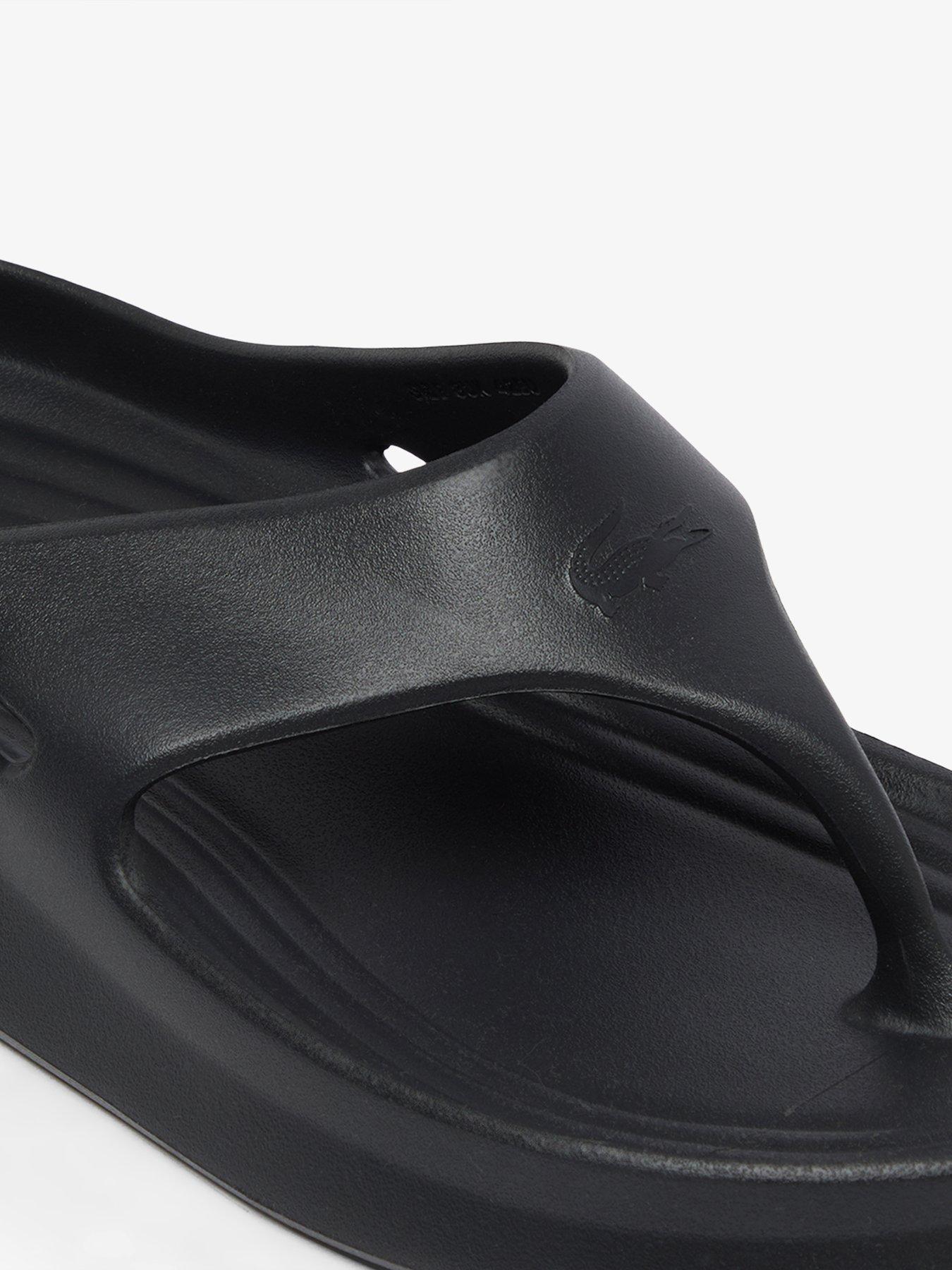 Image 6 of 6 of Lacoste Meduz Flip Flops - Grey