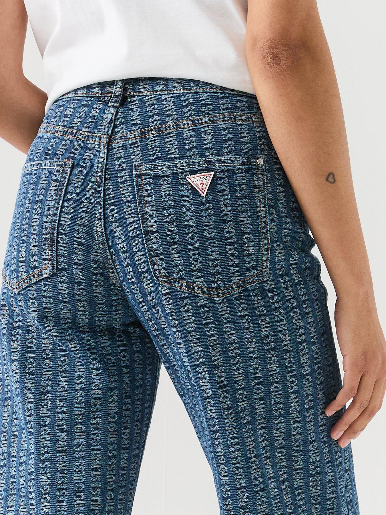 Image 6 of 6 of Guess Jeans Wide Leg Trosuers