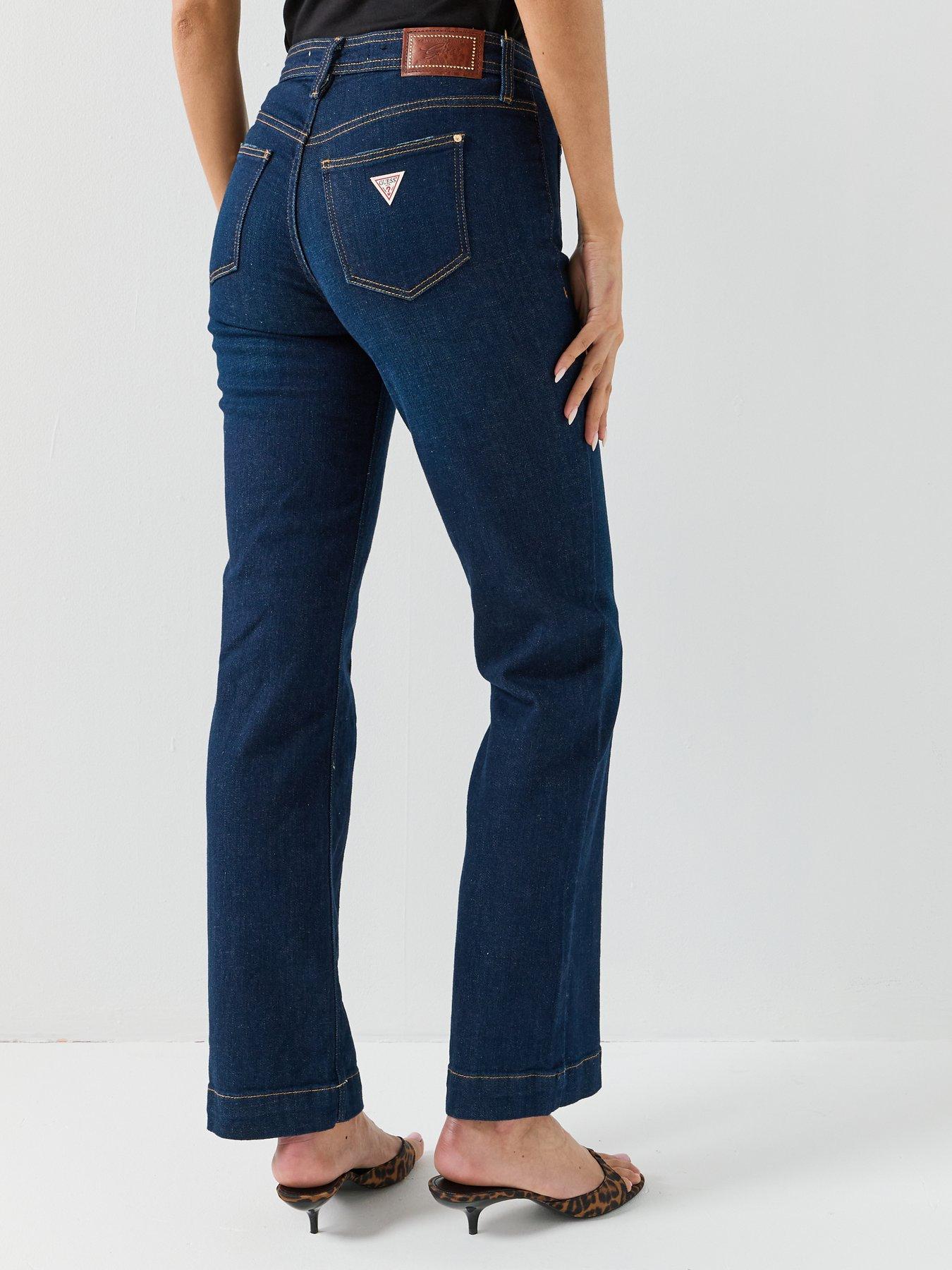 Image 2 of 4 of Guess Jeans Nicky High Zip Jeans