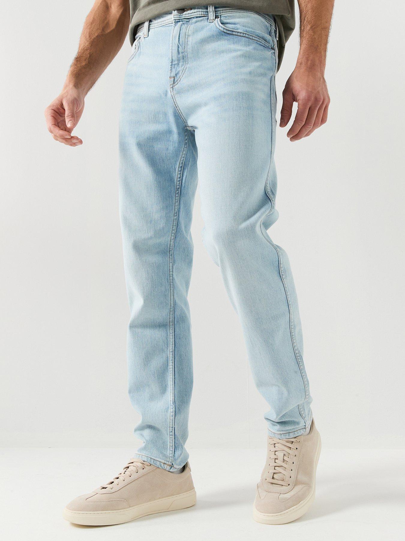 BOSS ReMaine-1-Bo Regular Fit Jeans - Light Wash