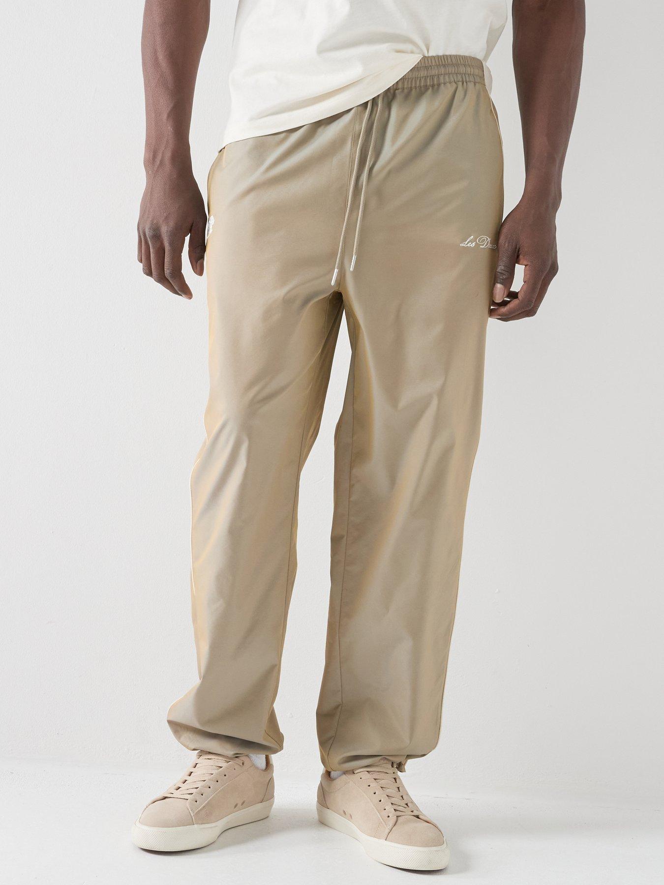 les-deux-hudson-track-trousers-beigefront