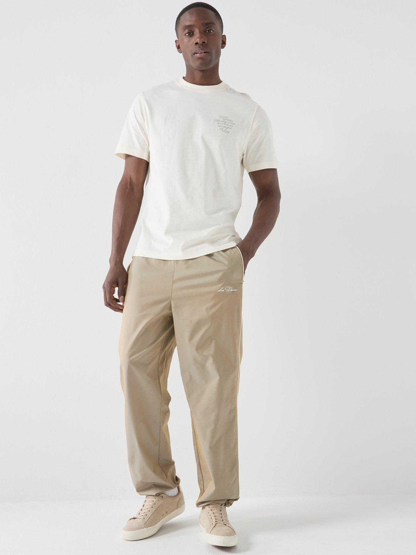 les-deux-hudson-track-trousers-beigeback