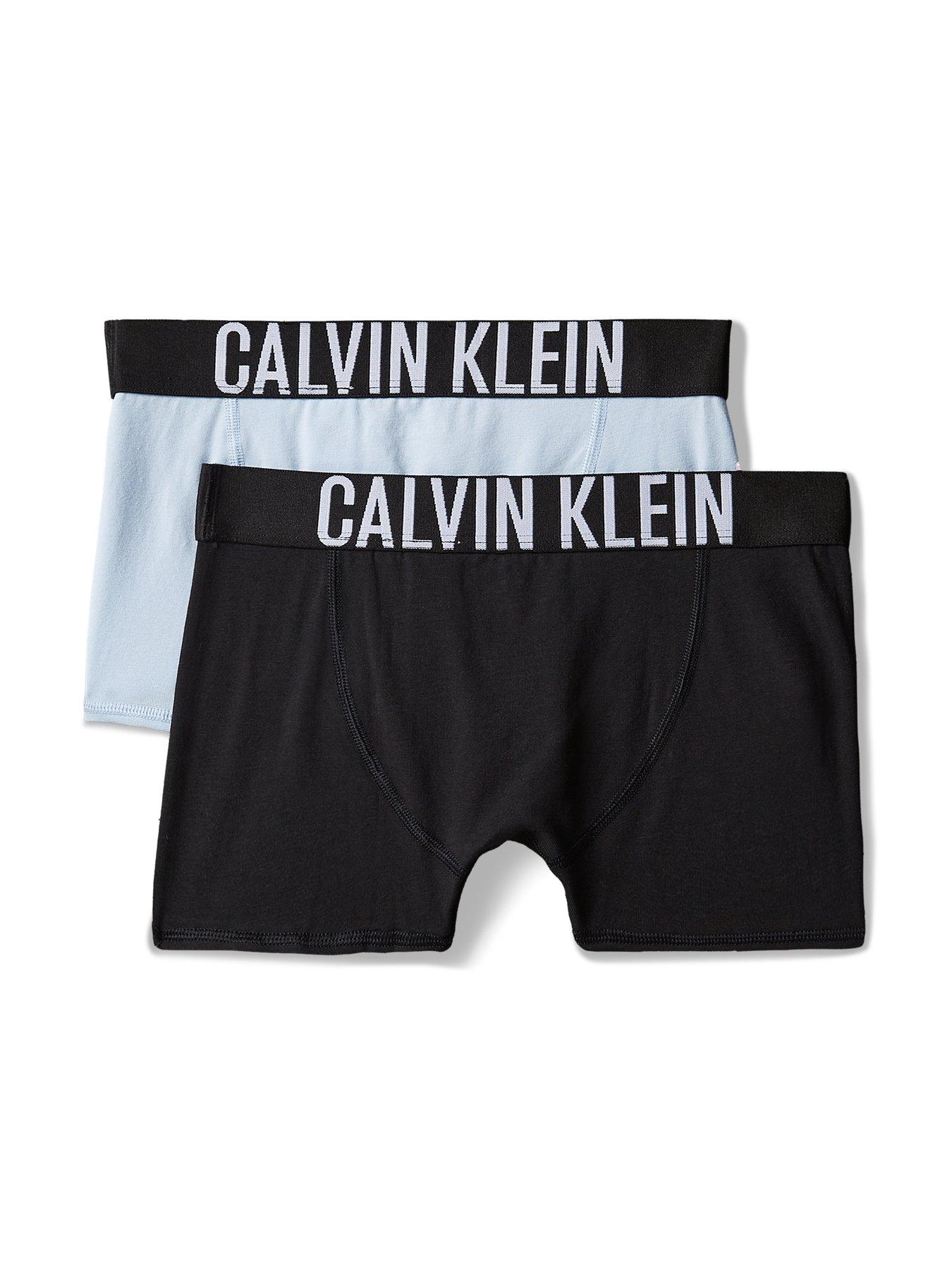 Calvin Klein Boys 2 Pack Intense Power Trunks - Multi