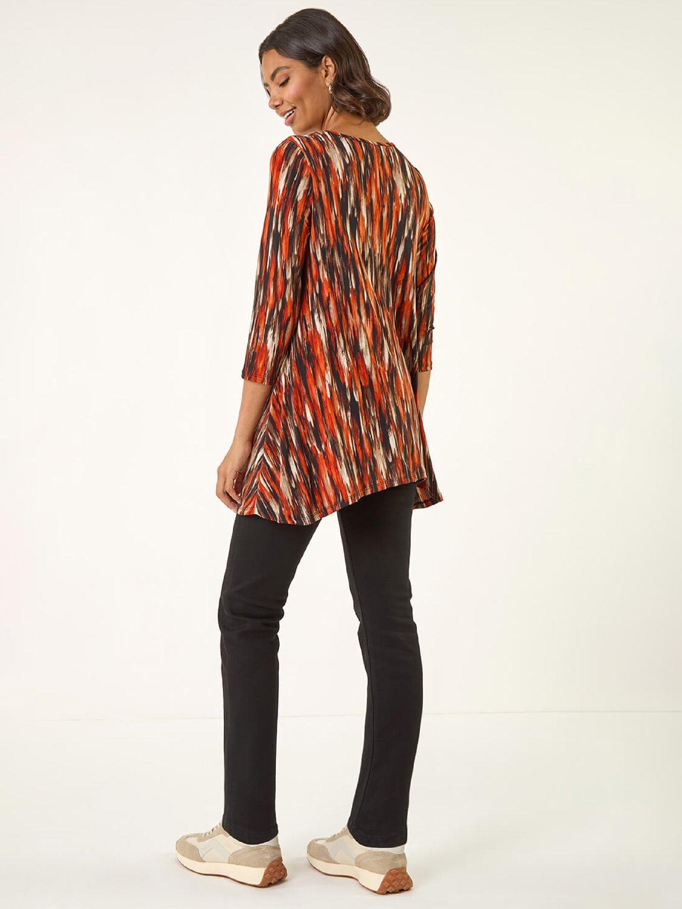 roman-abstract-print-hanky-hem-stretch-topstillFront