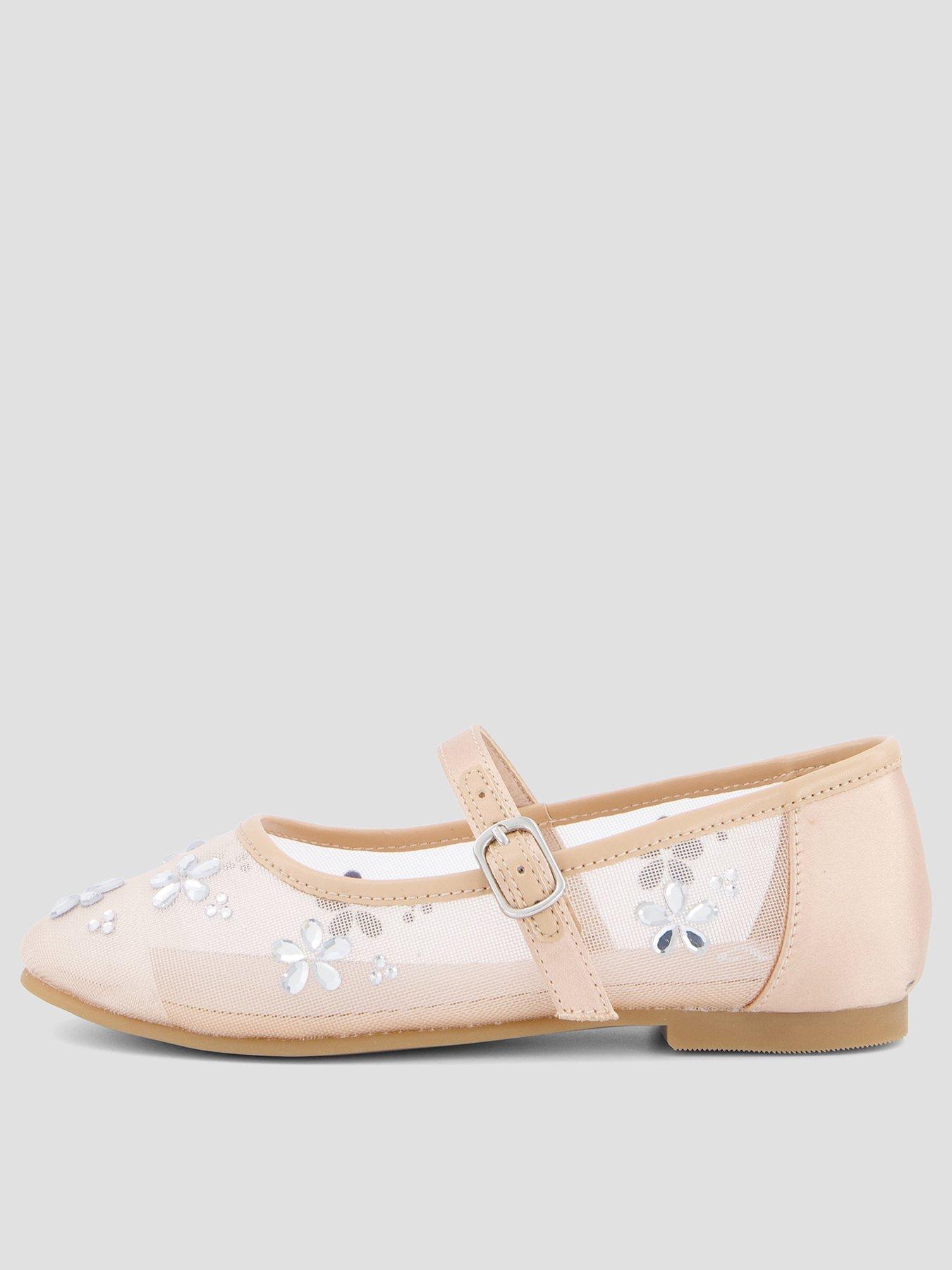 the-very-collection-occasion-gem-mesh-ballet-flatsfront