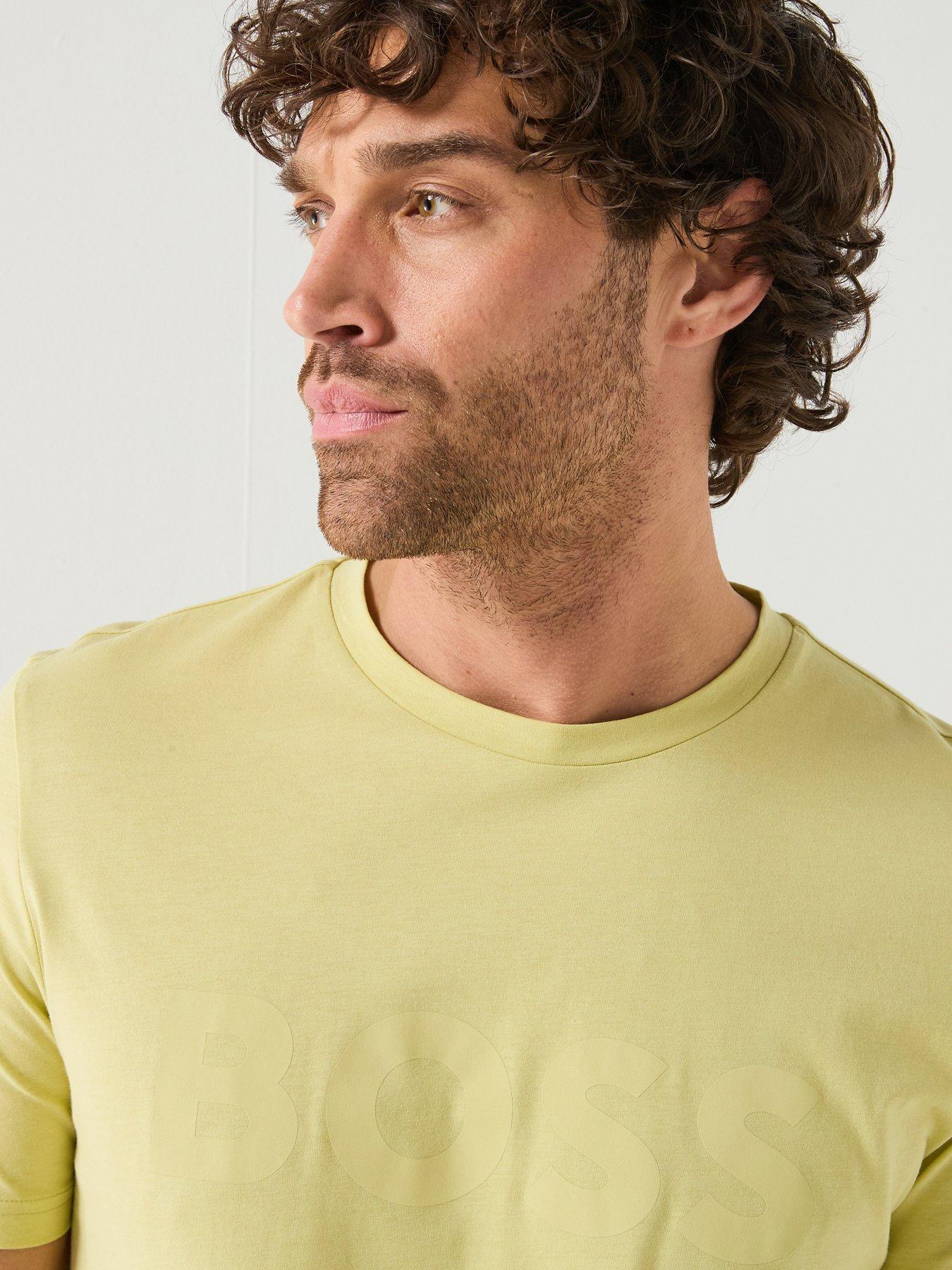 boss-thinking-1-regular-fit-large-logo-t-shirt-yellowoutfit