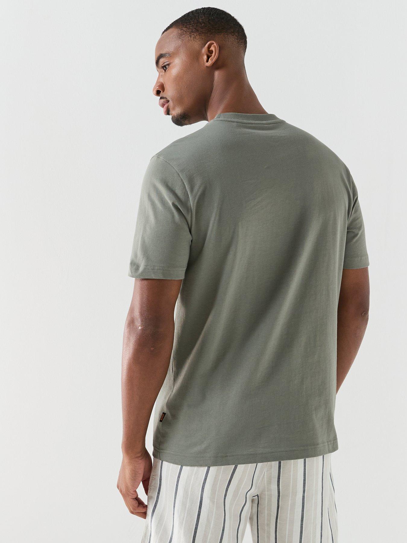 Image 2 of 5 of BOSS Creature Graphic Relaxed Fit T-Shirt - Dark Khaki