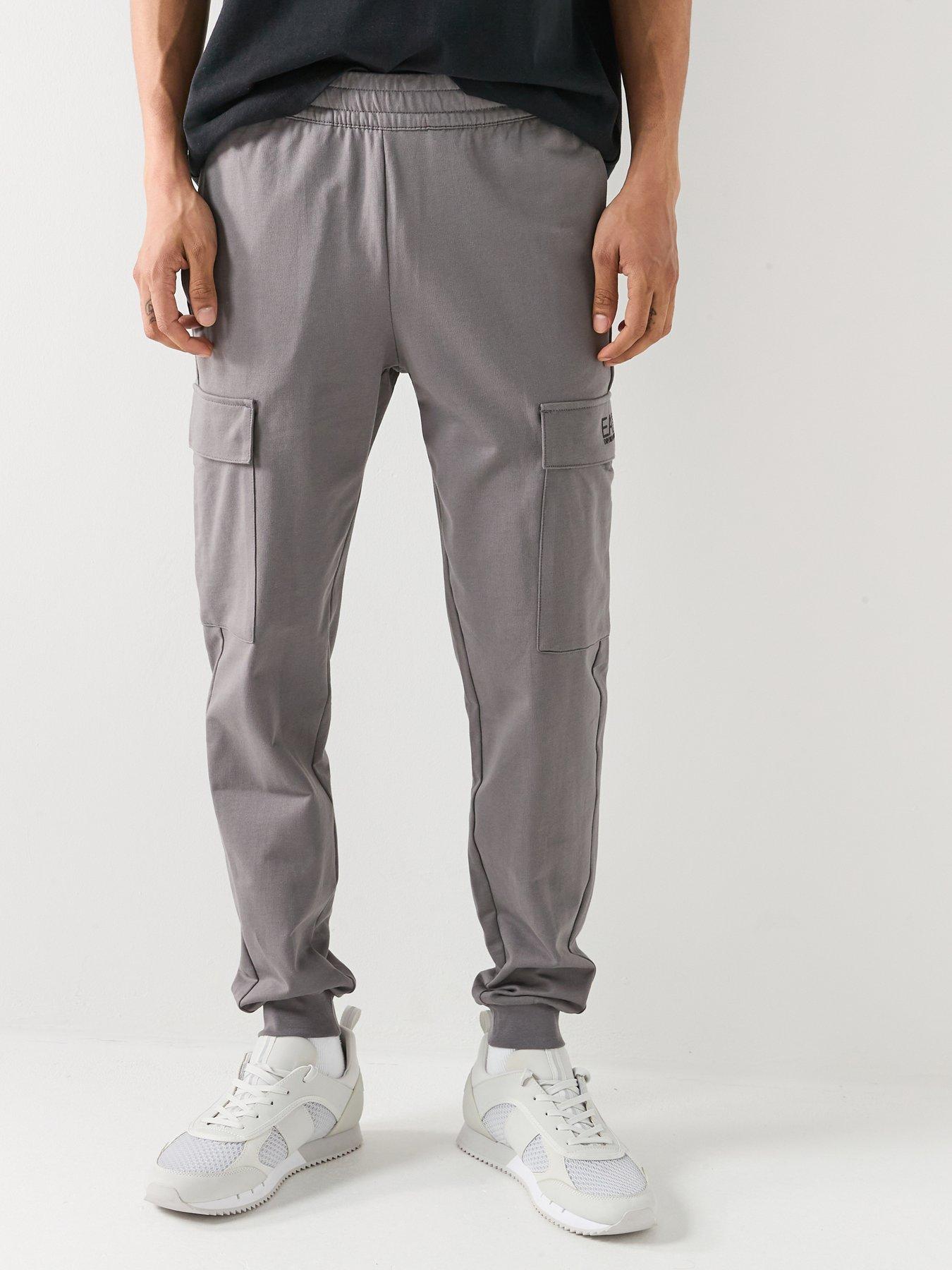 EA7 Emporio Armani Ea7 Emporio Armani Core Id Cargo Trousers - Grey