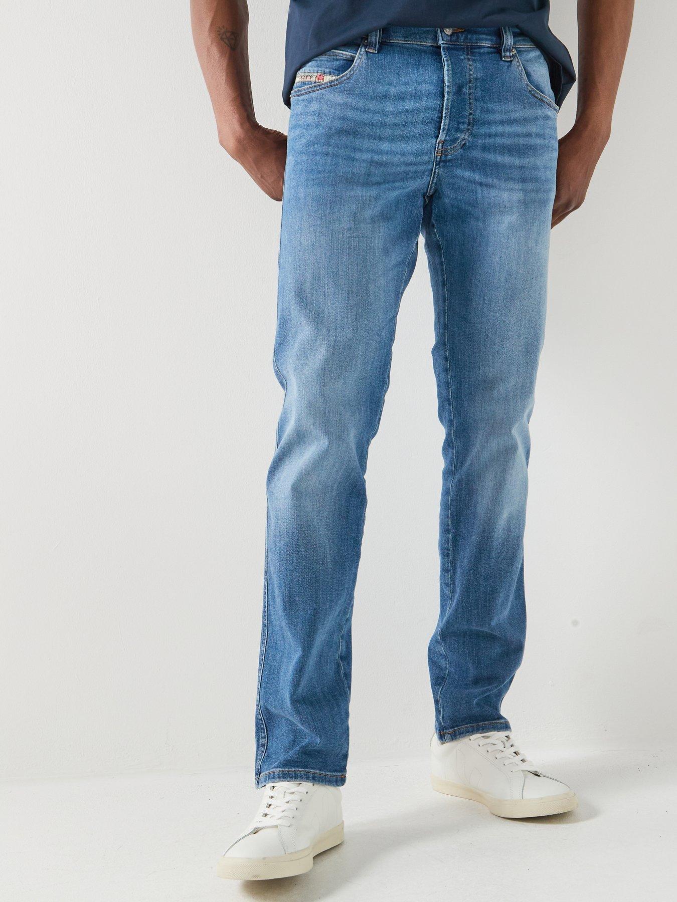 Image 1 of 5 of Diesel Diesel D-vyl Slim Straight Fit Jeans - Blue