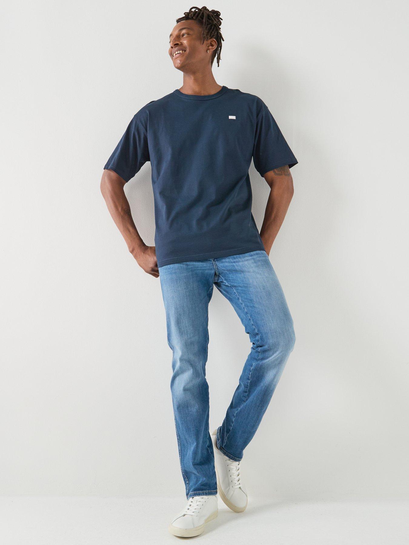 Image 3 of 5 of Diesel Diesel D-vyl Slim Straight Fit Jeans - Blue