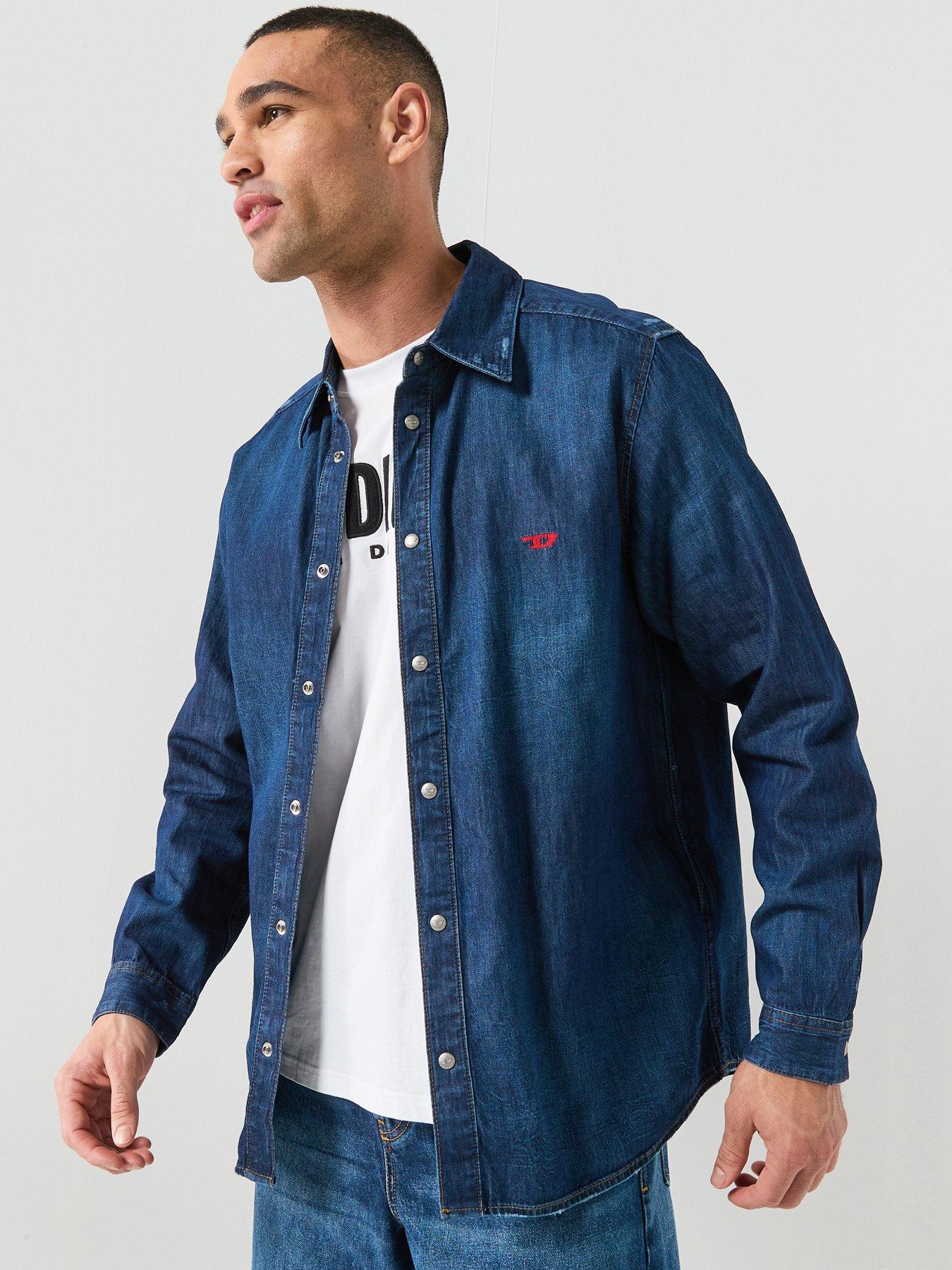 diesel-d-oval-denim-shirt-bluefront