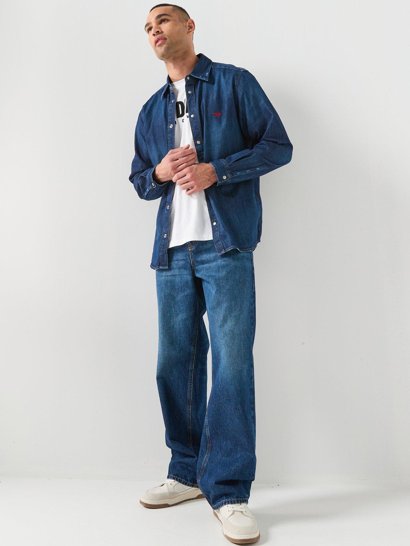 diesel-d-oval-denim-shirt-blueback