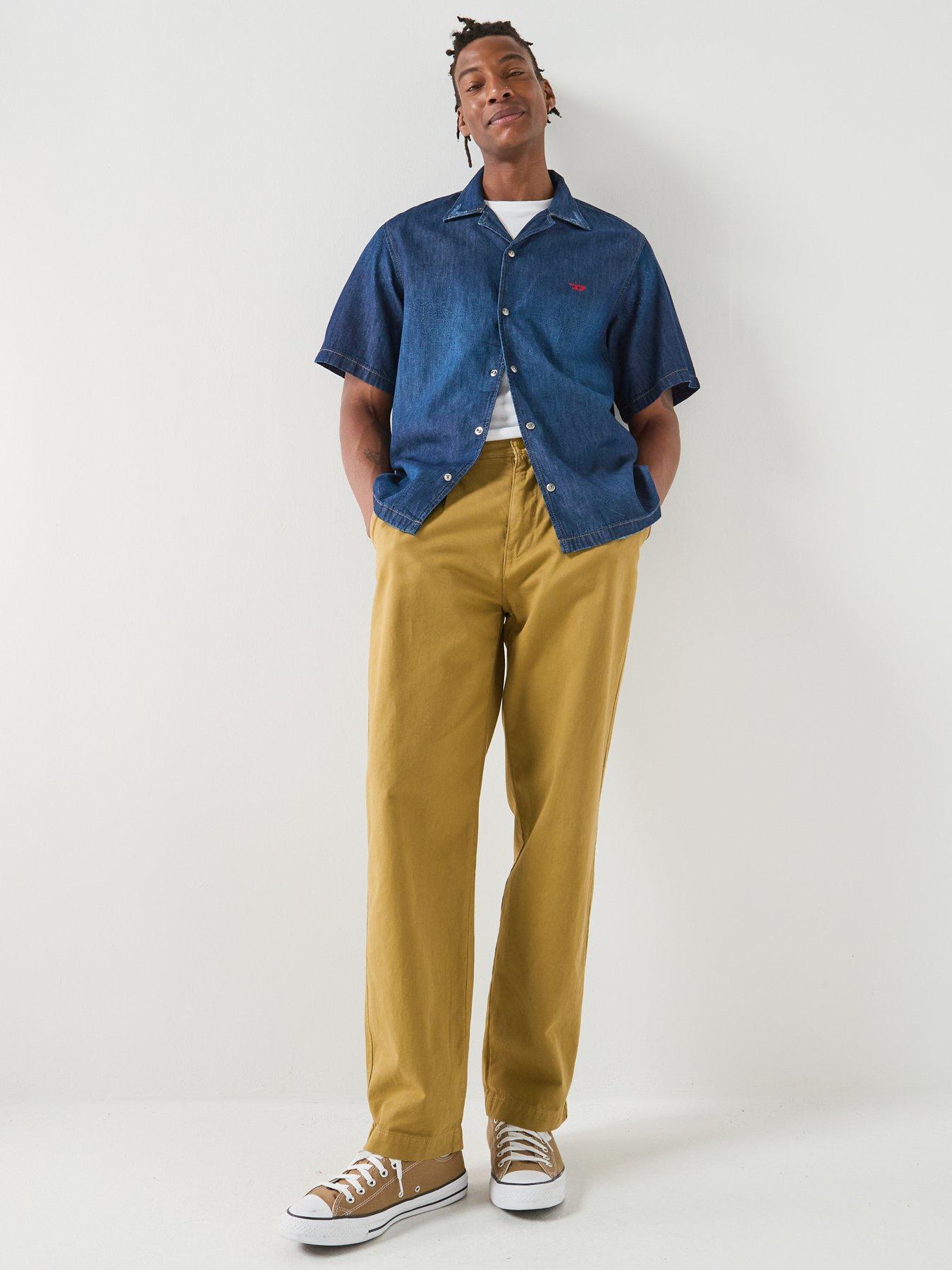 diesel-d-oval-denim-short-sleeve-shirt-blueback