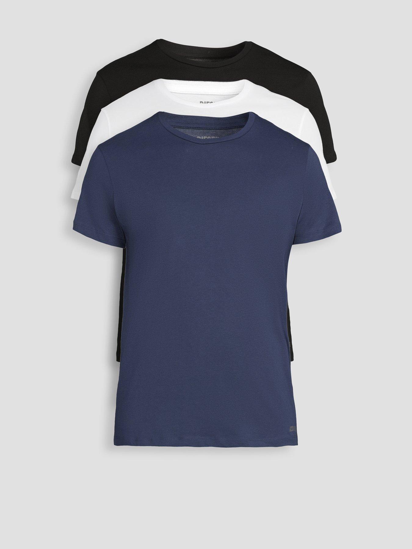 Image 1 of 5 of Diesel 3 Pack T-Shirt - Multi