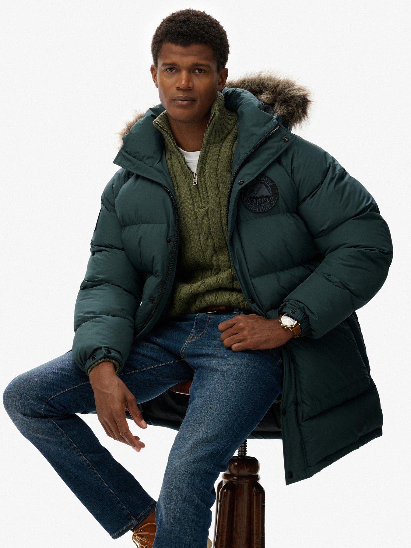 superdry-superdry-everest-longline-baffle-coat-dark-greendetail