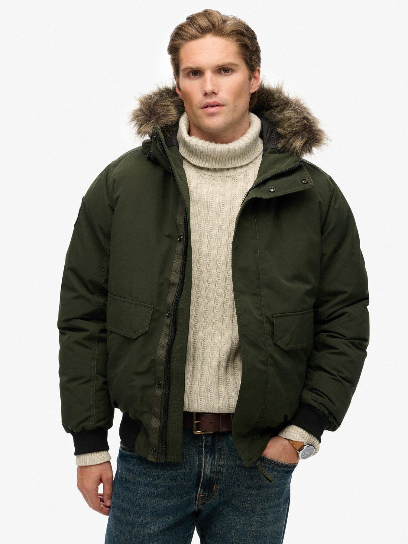 superdry-superdry-everest-faux-fur-bomber-jacket-dark-greenfront