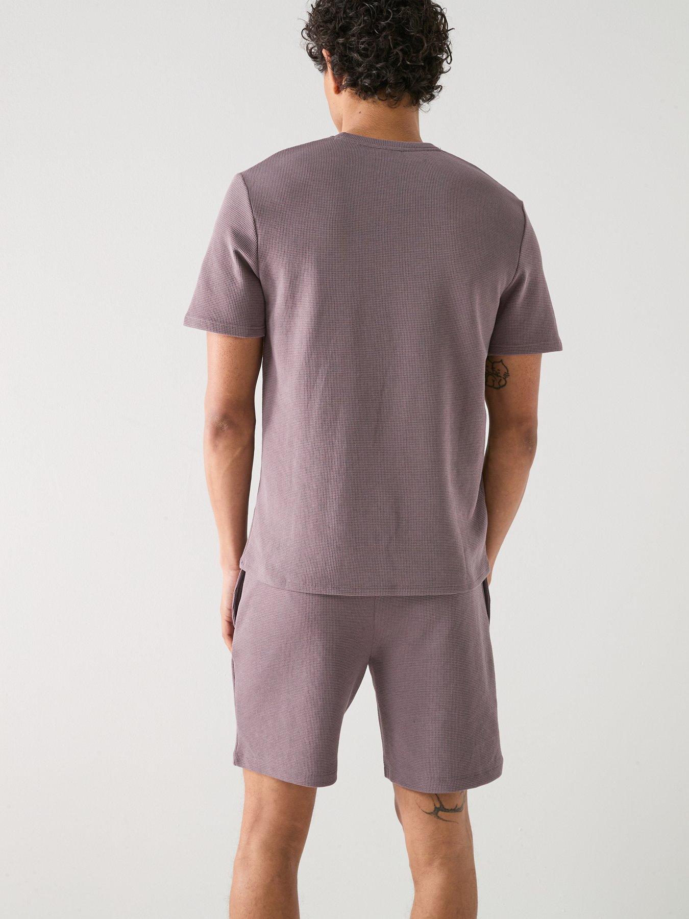 boss-regular-fit-waffle-loungewear-t-shirt-dark-greystillFront