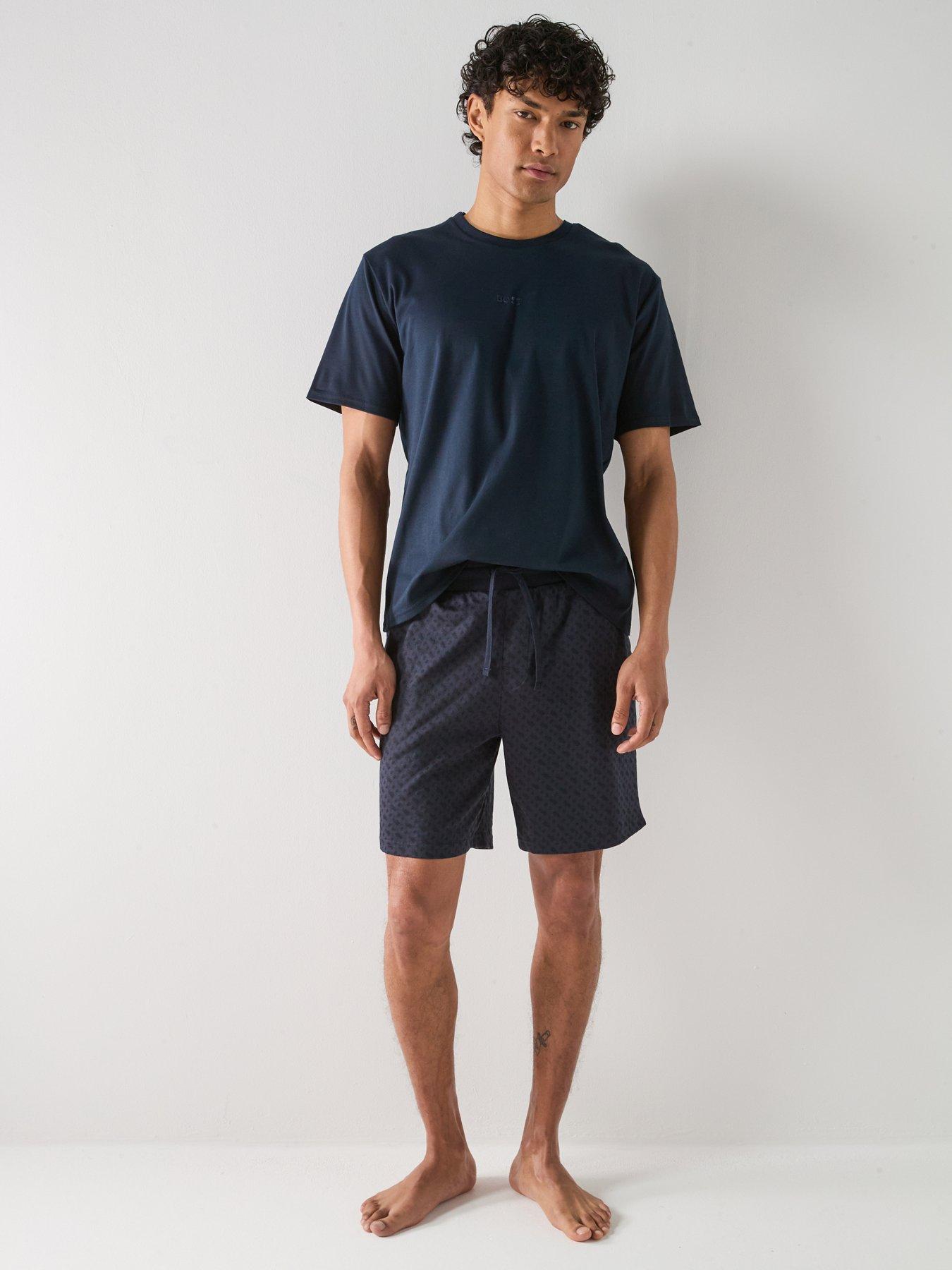 boss-boss-relax-monogram-shorts-pyjama-set-navyback