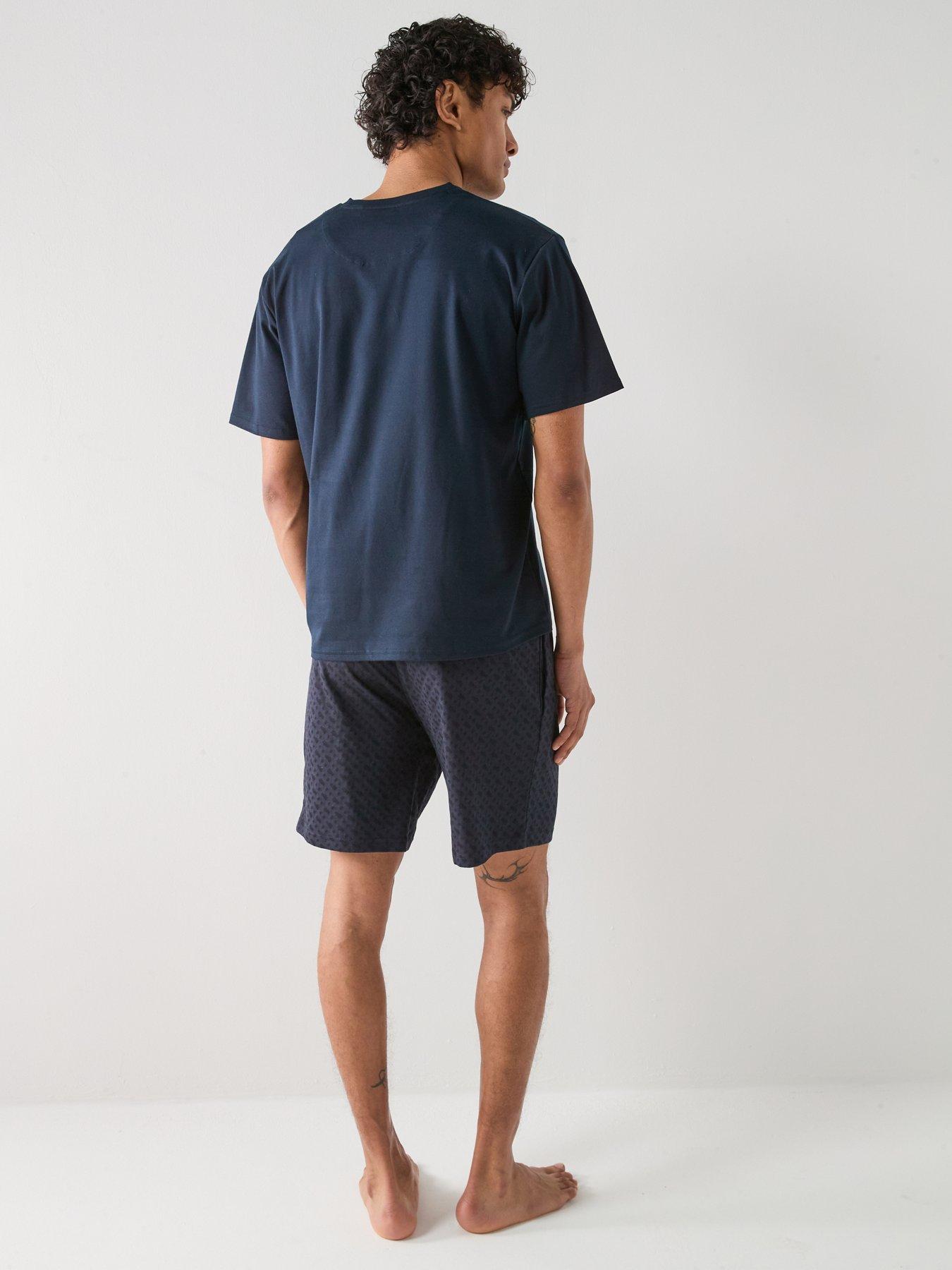 boss-boss-relax-monogram-shorts-pyjama-set-navydetail