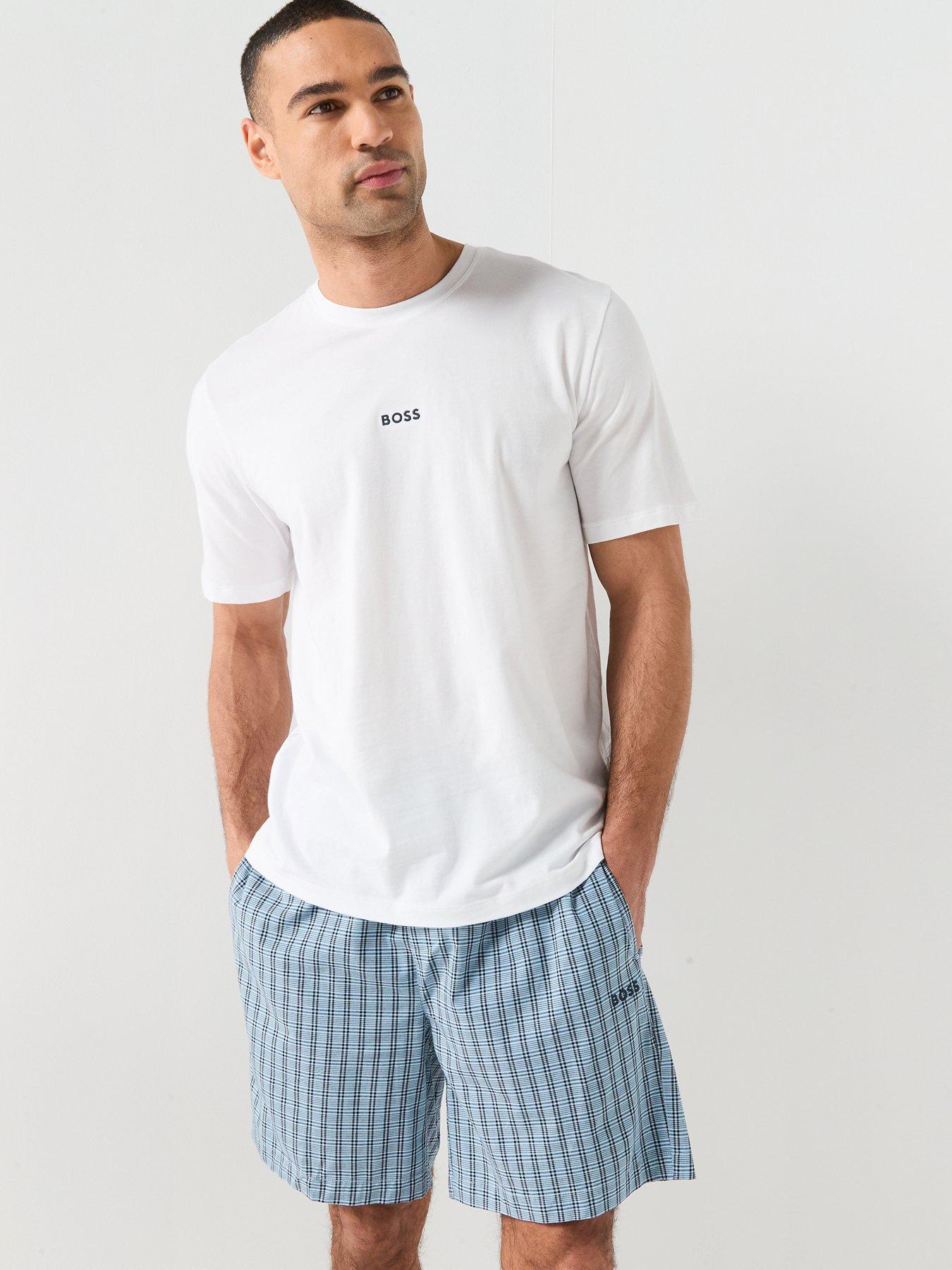 boss-chris-pattern-woven-short-pyjama-set-whiteback