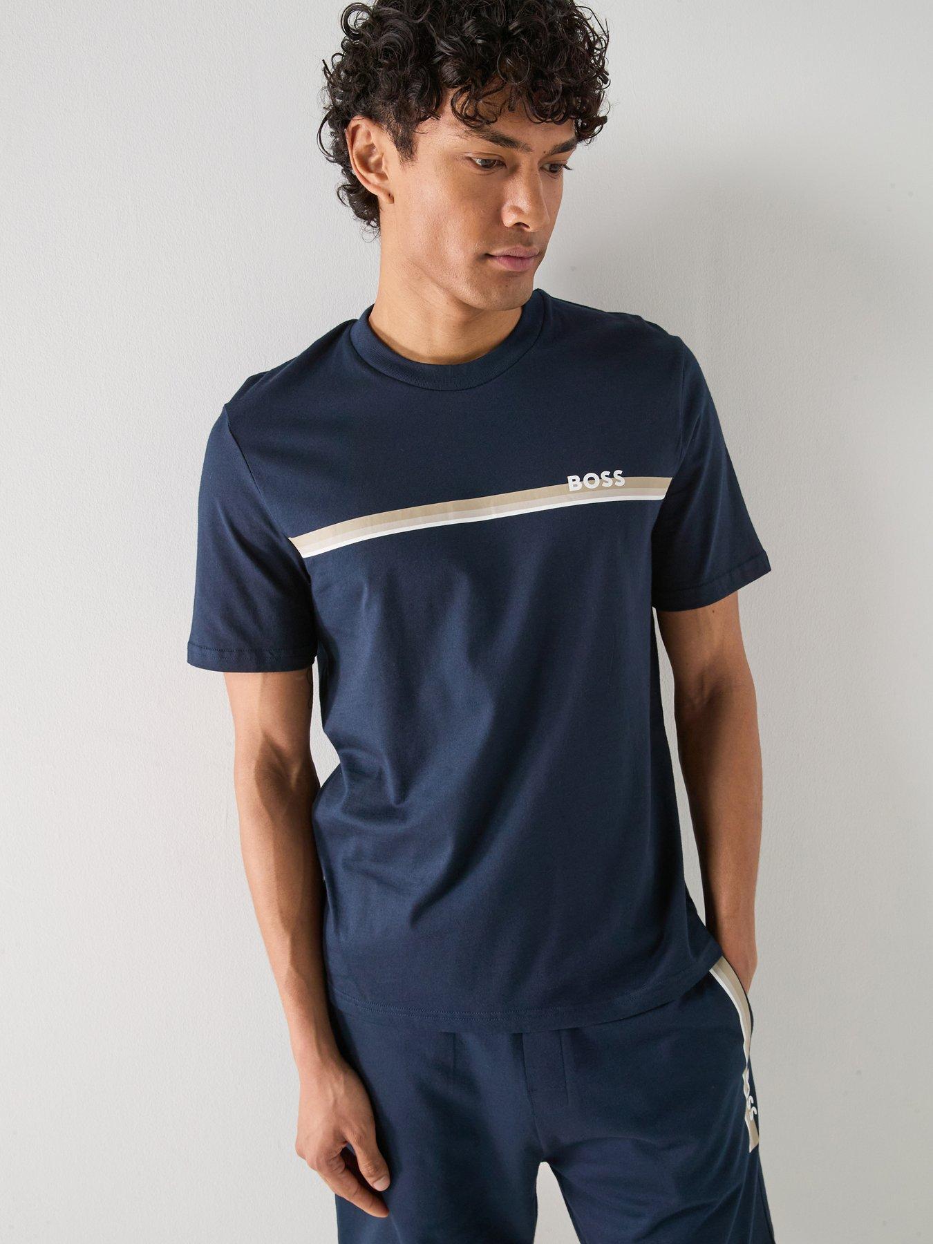 boss-authentic-linear-chest-logo-loungewear-t-shirt-navyfront