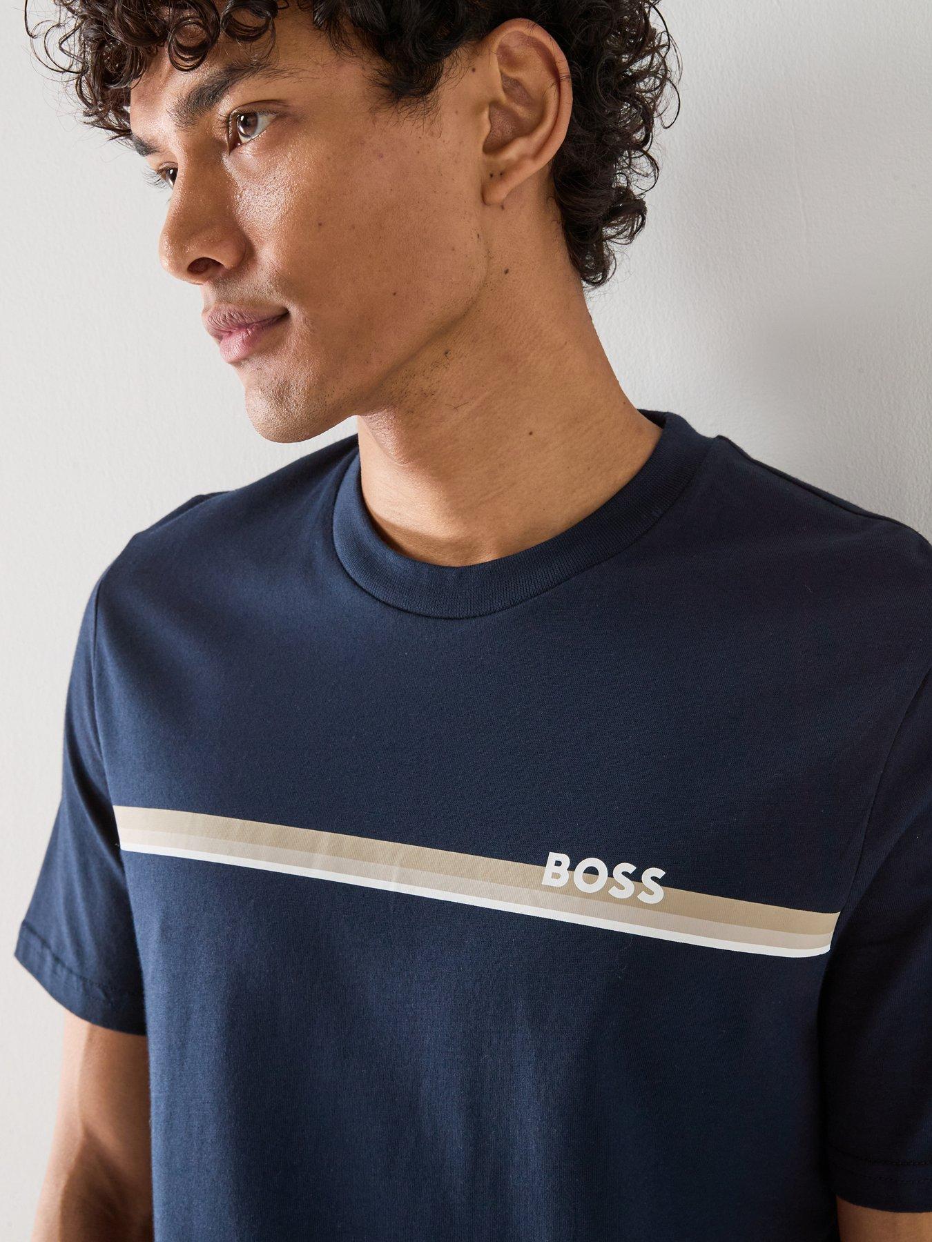 boss-authentic-linear-chest-logo-loungewear-t-shirt-navyoutfit