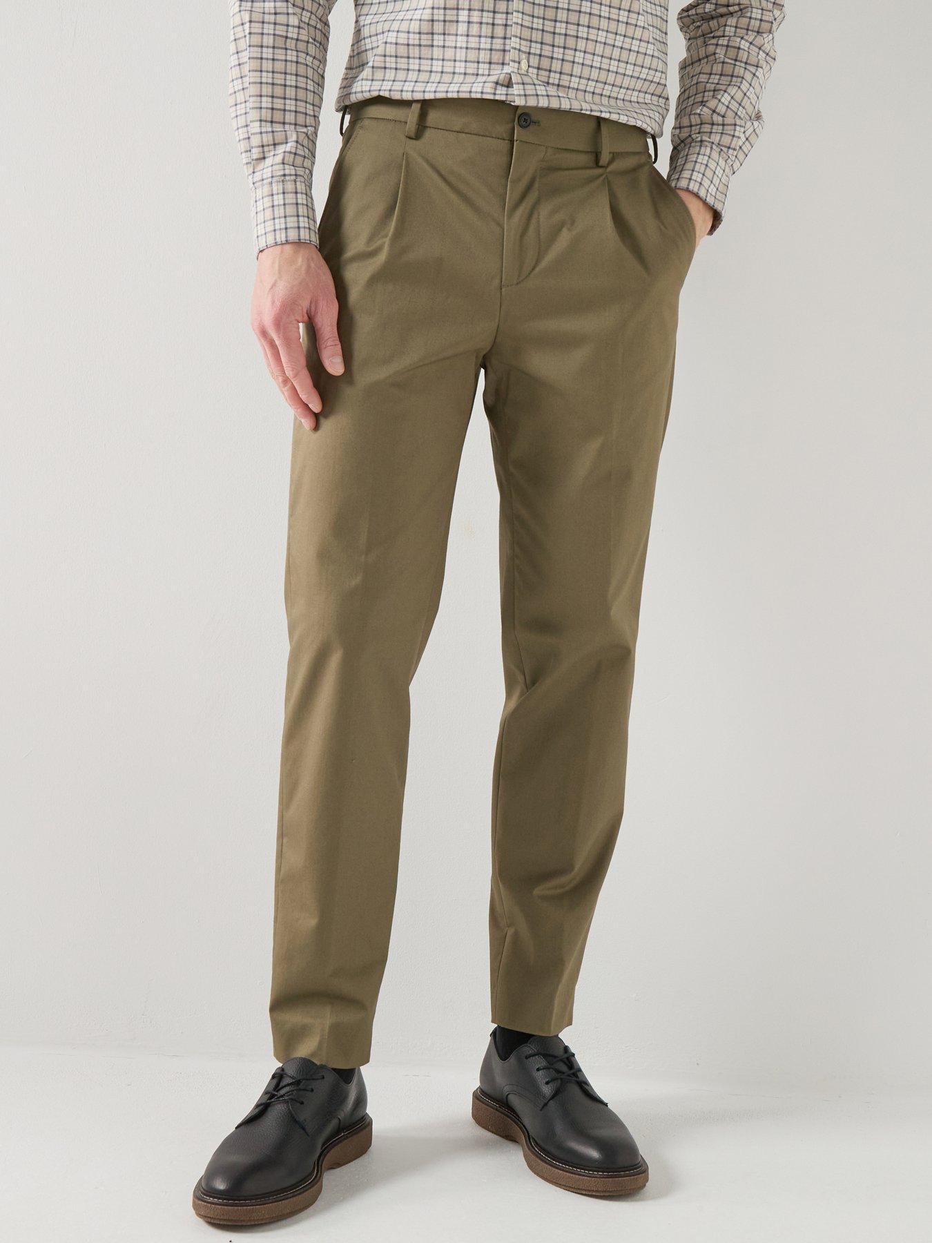 barbour-bellamy-cotton-trousers-olivefront