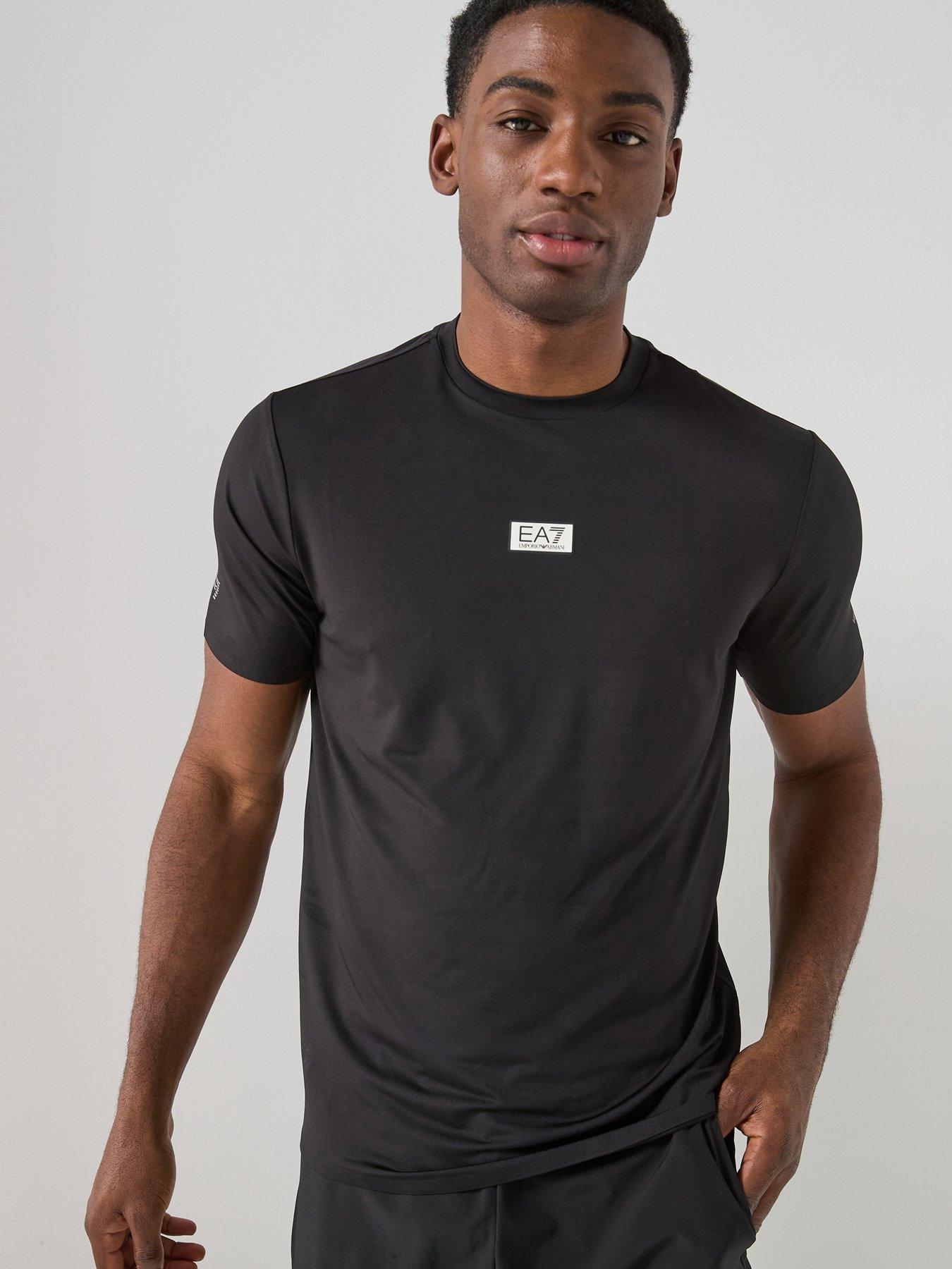 Image 1 of 5 of EA7 Emporio Armani Ventus T-Shirt - Black
