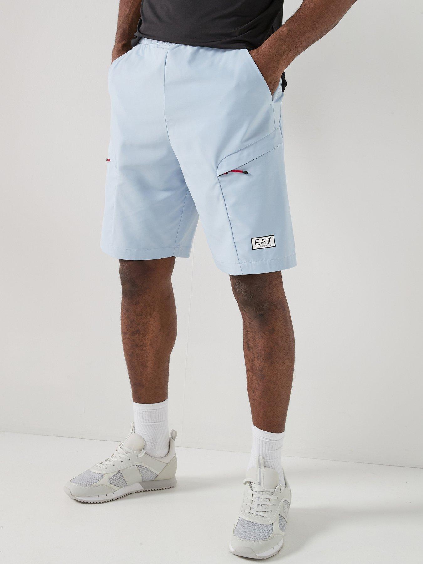 EA7 Emporio Armani Ea7 Emporio Armani Ventus Shorts - Light Blue