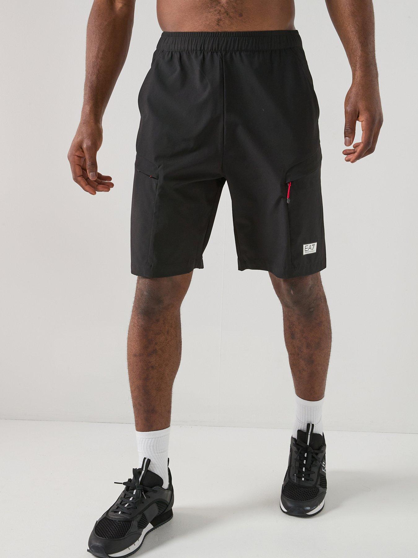 EA7 Emporio Armani Ea7 Emporio Armani Ventus Shorts - Black