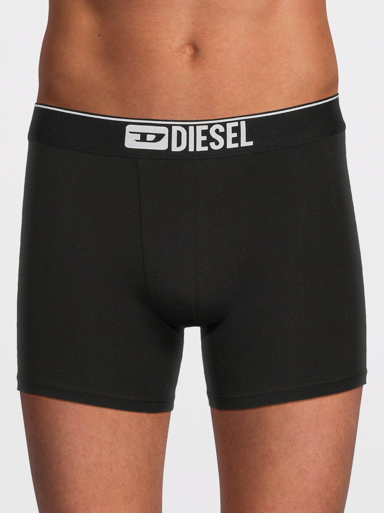 Image 2 of 4 of Diesel Damien 3 Pack Boxers - Black