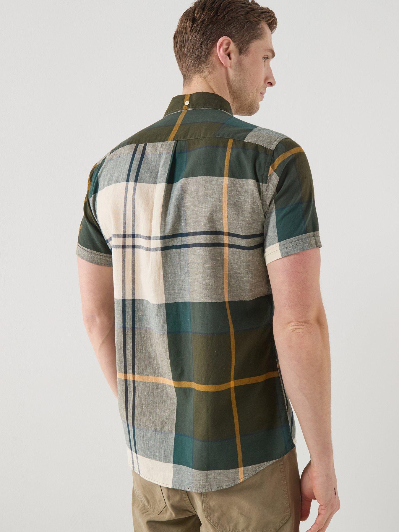 Image 2 of 5 of Barbour Barbour Douglas Short Sleeve Tailored Shirt - Dark Multi