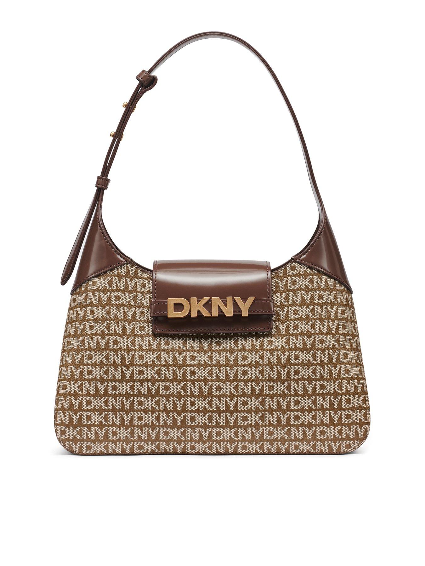 DKNY Avril Shoulder Bag - Brown