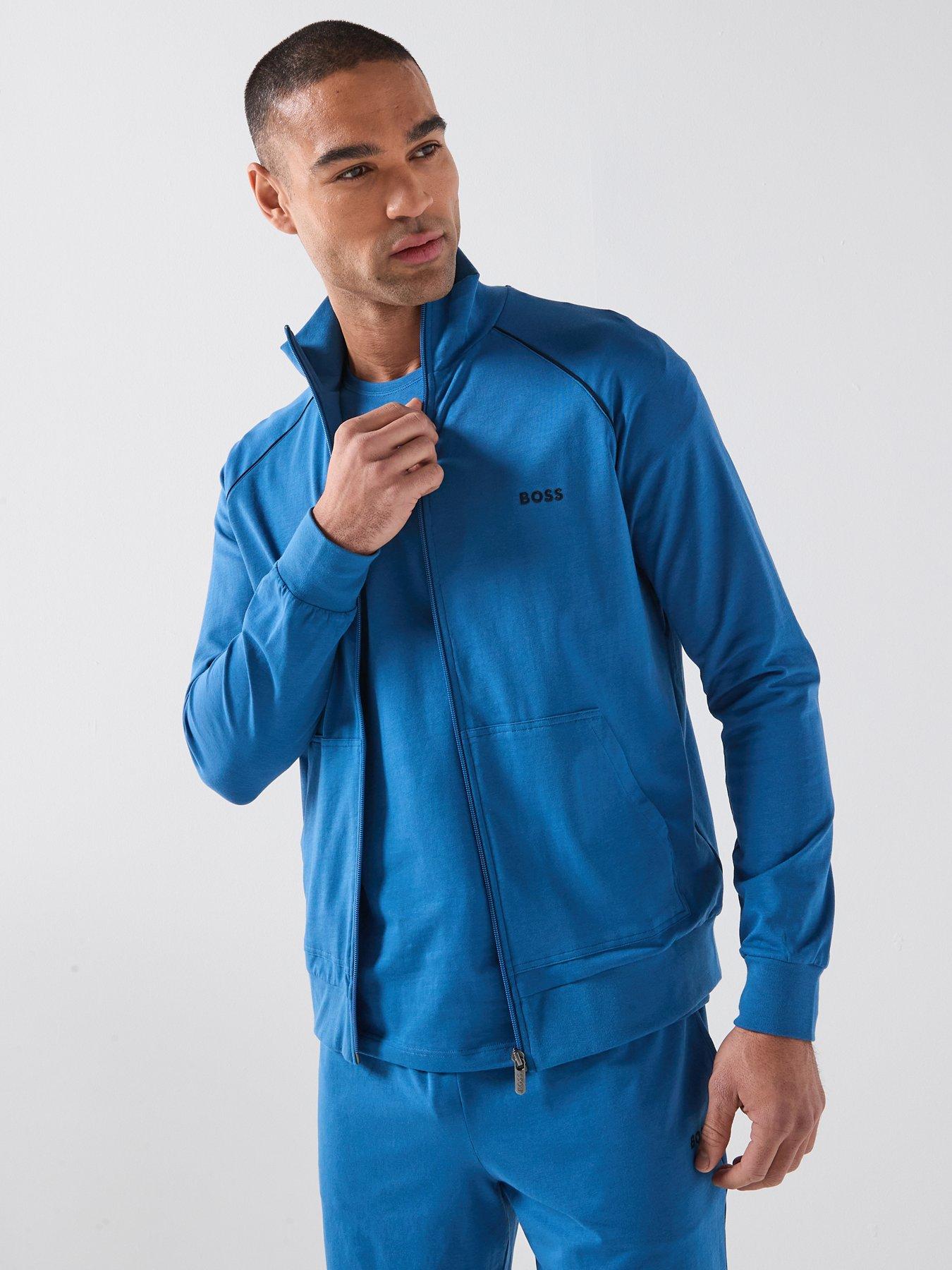 BOSS Boss Mix  &  Match Loungewear Track Top - Blue