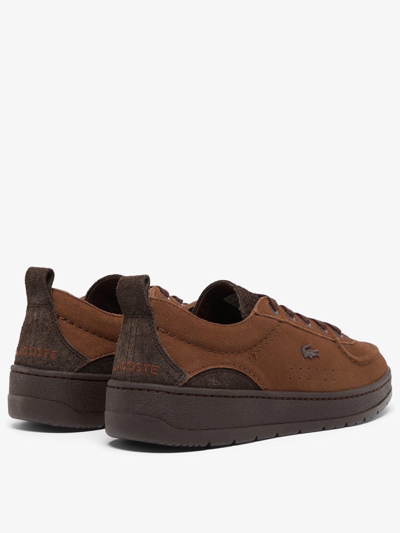 Image 3 of 6 of Lacoste Umpire Trainers - Brown