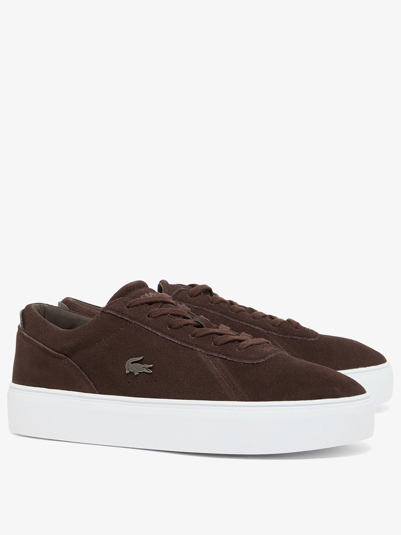 lacoste-lacoste-court-set-suede-trainers-brownstillFront