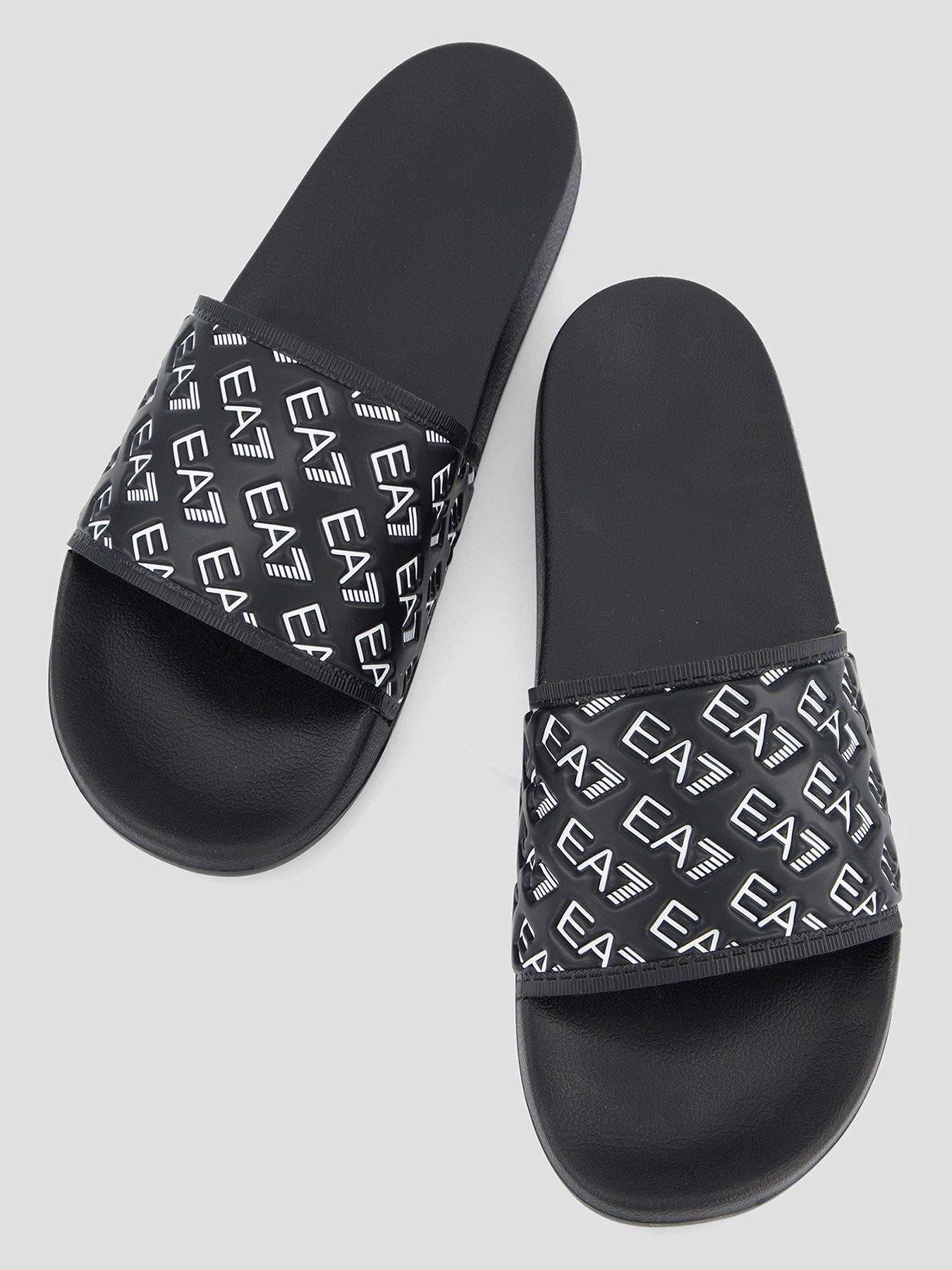 ea7-emporio-armani-all-over-logo-slider-blackoutfit