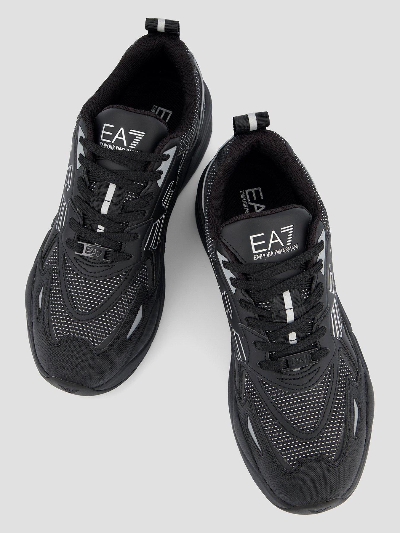 Image 3 of 7 of EA7 Emporio Armani Ace Runner Trainers - Black