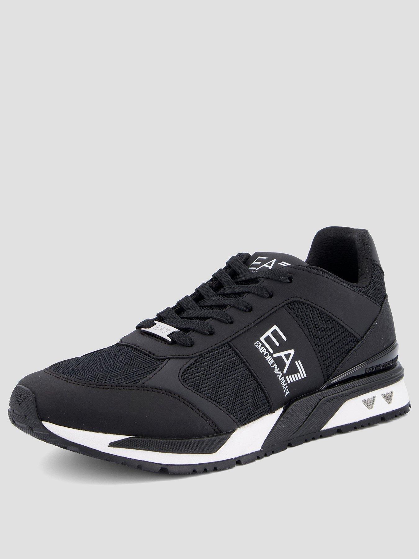 ea7-emporio-armani-mesh-amp-pu-trainers-blackstillFront