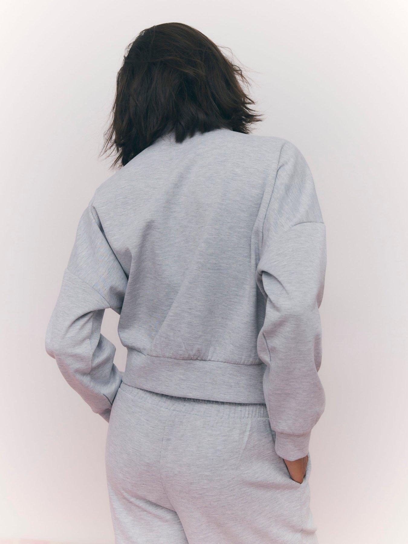 river-island-long-sleeve-zip-up-interlock-bomber-sweatshirt-greystillFront